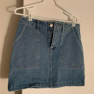 Denim skirt